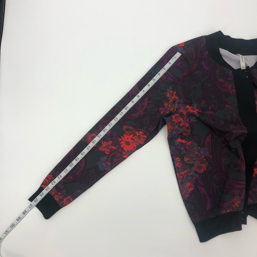 Fabletic Floral Ithaca Bomber Athletic Jacket - Picture 15 of 16